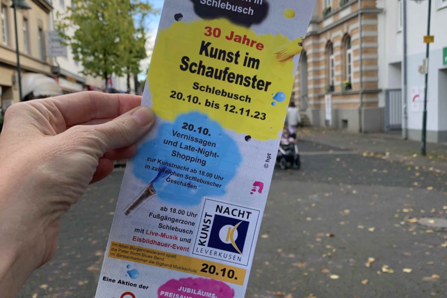 Kunst im Schaufenster