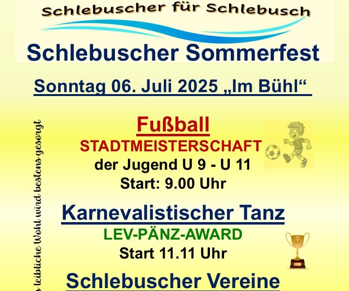 Schlebuscher für Schlebusch